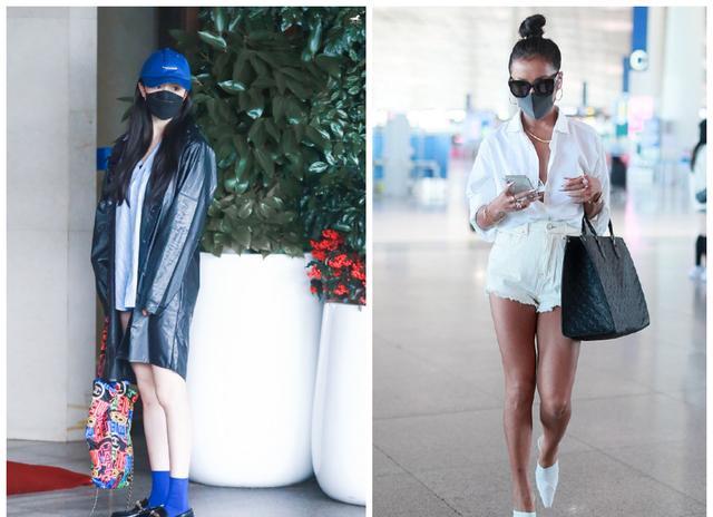 吉克|吉克隽逸的这身造型有些怪异,短裤背心加毛线帽,确实有些热