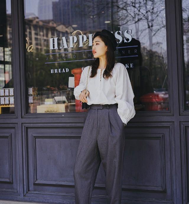 姐妹|研究了所有的裤子后，我发现最耐看的还是这个“奶奶裤”，特高级