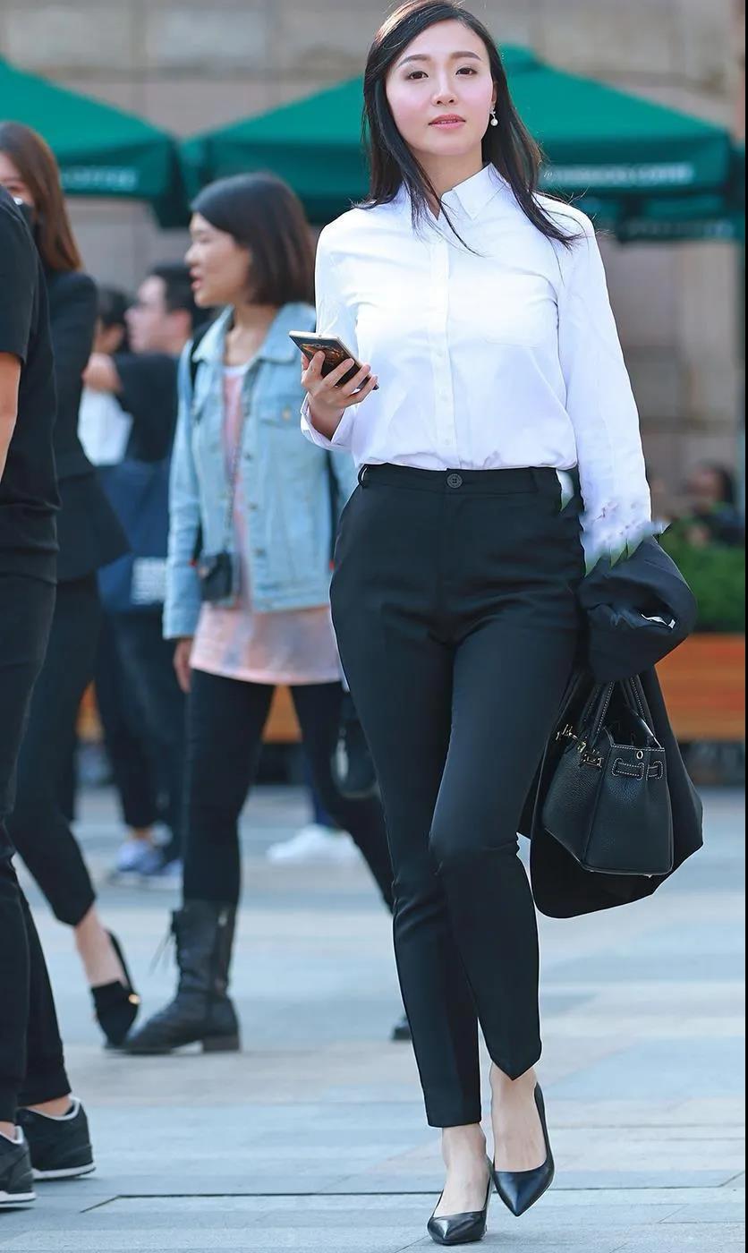 黑色|职业穿搭,能展现出最美的姿态,气质优雅又美丽大方