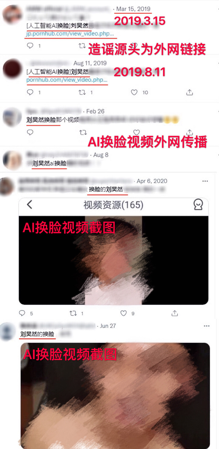 與陳思誠關係不當？劉昊然工作室報警，AI換臉已成灰色產業 娛樂 第4張