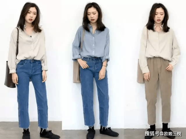 休闲风|穿衣搭配:秋天里的休闲风穿搭,简约舒适随性