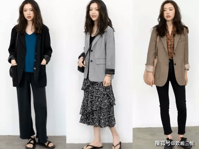 休闲风|穿衣搭配:秋天里的休闲风穿搭,简约舒适随性