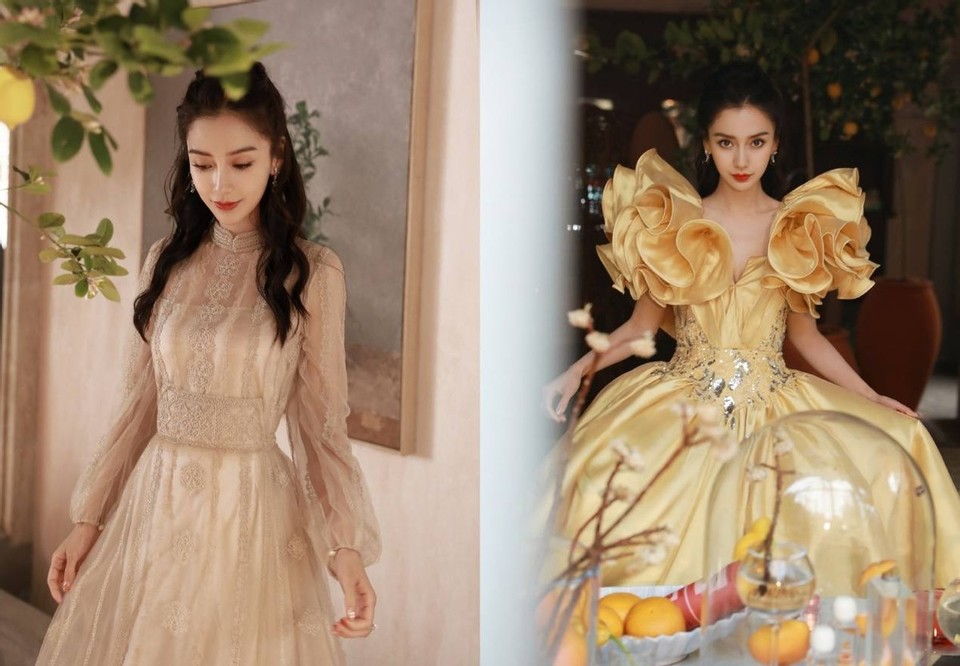颜色|史上最强撞衫，倪妮唐嫣关晓彤都着了黄色的道？春季时髦秘笈来了？