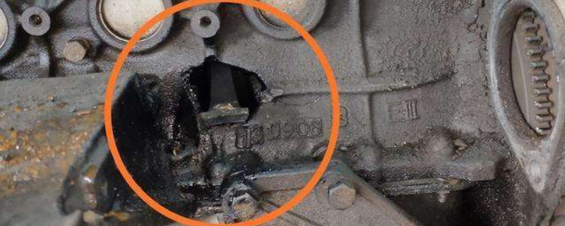 发动机缸体破裂图片发动机缸体破裂怎么修