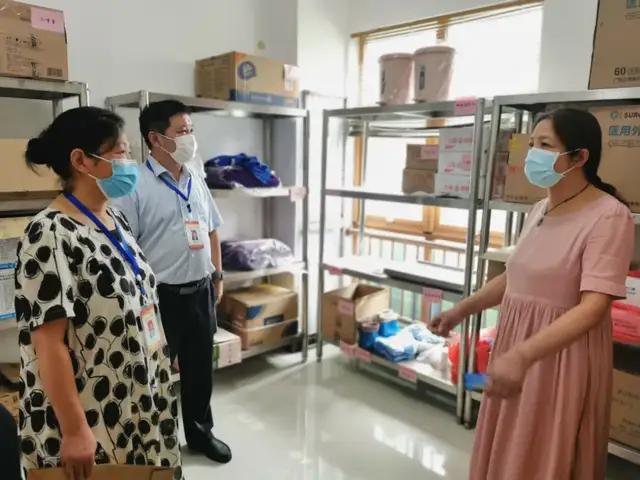 长江路|安全防疫迎开学 专项督导促提升