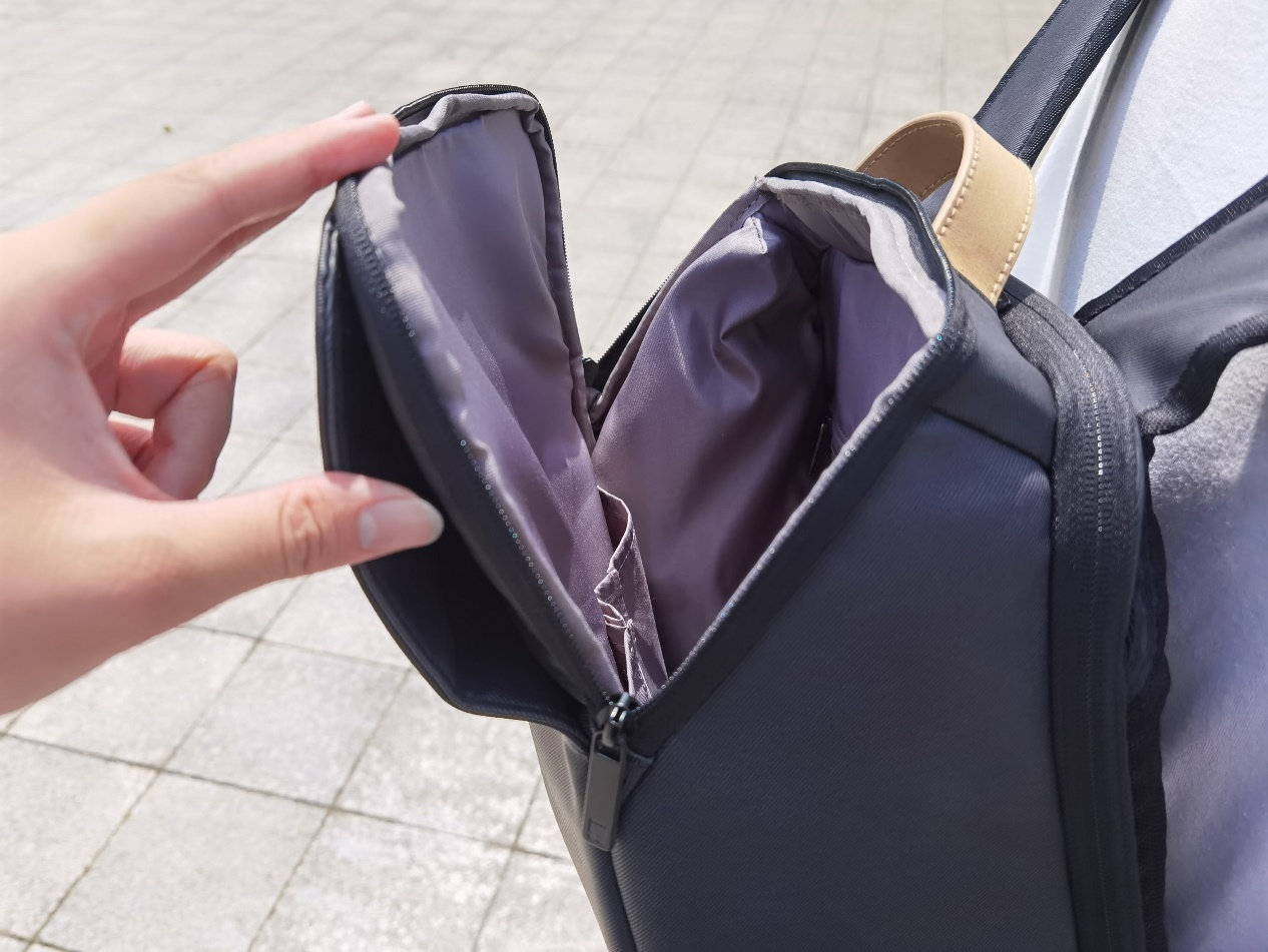 设计|简约立体的都市背包，办公通勤的零感体验！