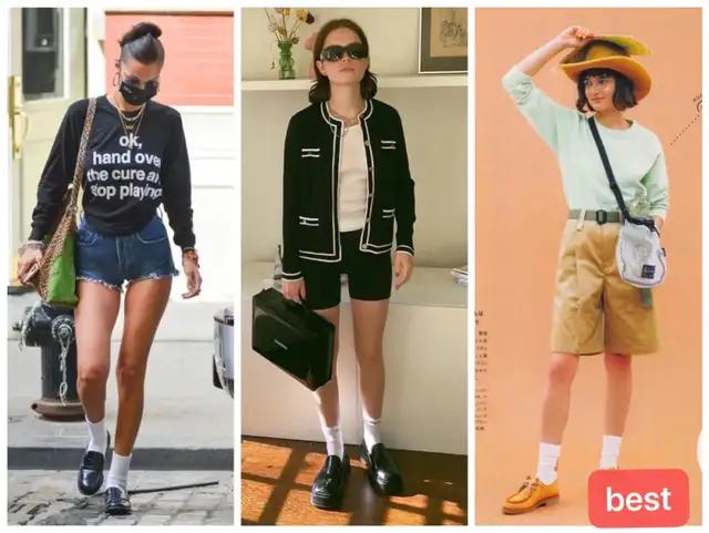 袜子|乐福鞋有新搭法啦！快来时髦告别老寒腿