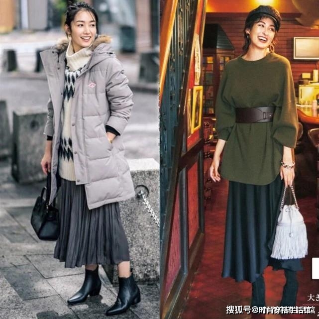 面料|建议中年女人，秋天穿裙子记住这4个搭配小技巧，年轻时髦有气质