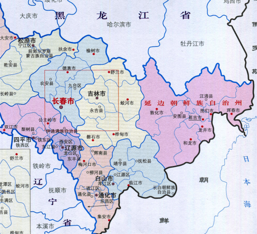 吉林省的區劃調整8個地級市之一吉林市為何有9個區縣