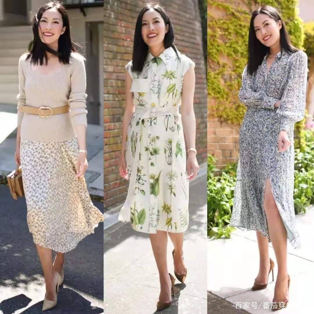 一身|4050岁女人不应放弃时髦，多尝试新潮穿搭技巧，轻松变成时髦女神