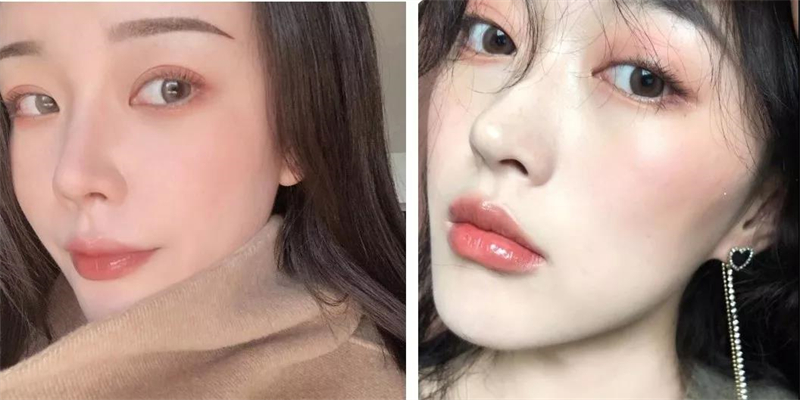 棕色|日系杂志妆容の奶茶杏色系妆容穿搭