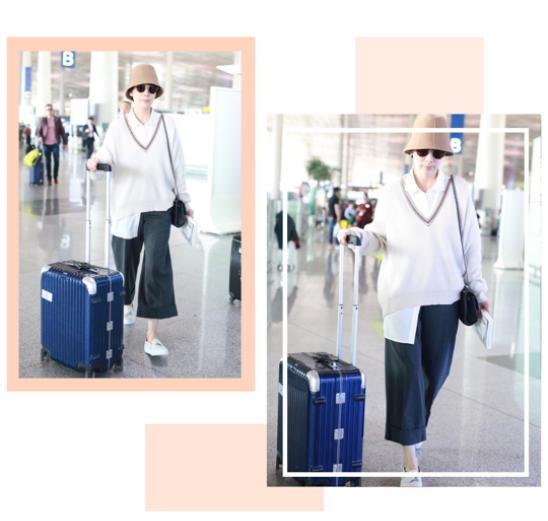 经验|日常出行穿衬衫怎么搭，老戏骨海清有经验，帮你时髦保暖两不误