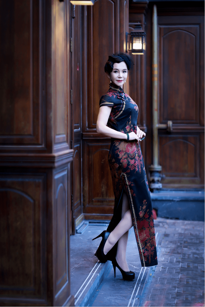 高贵庄|济南旗袍金扣子写真体验被温柔治愈