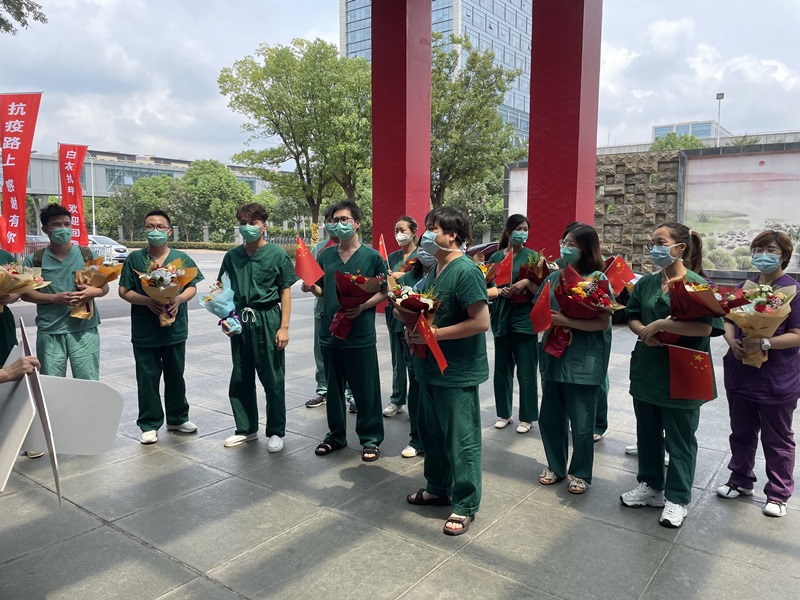 淤血|凯旋而归！致敬苏州高新区人民医院援扬州抗疫白衣战士