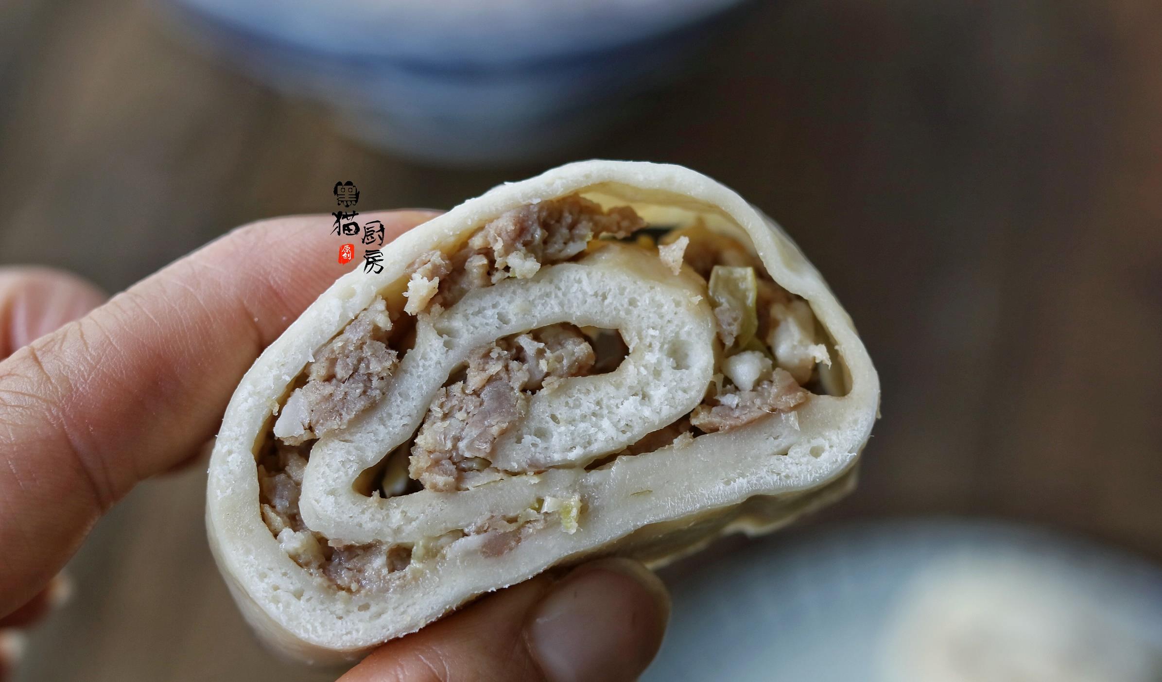 包子|面粉这做法，比包子简单，比油条健康，简单一卷，又软又香太好吃