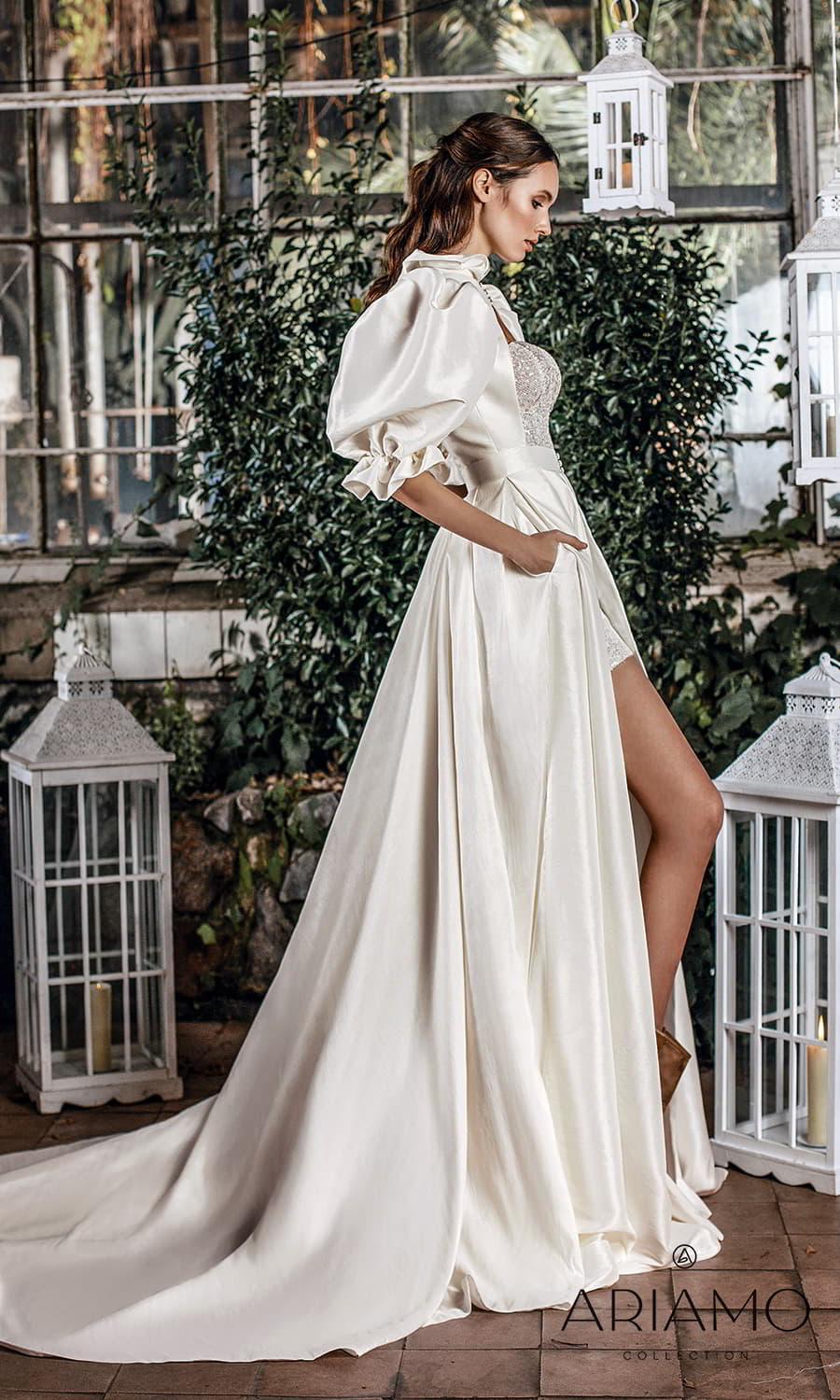 原创ariamobridal2022passion婚纱系列打造引人注目的新娘嫁衣