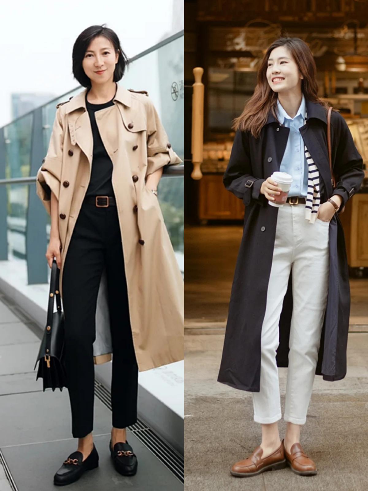 职场|优雅女性人手几双的乐福鞋,春季这么搭魅力十足,关键舒适不挑人