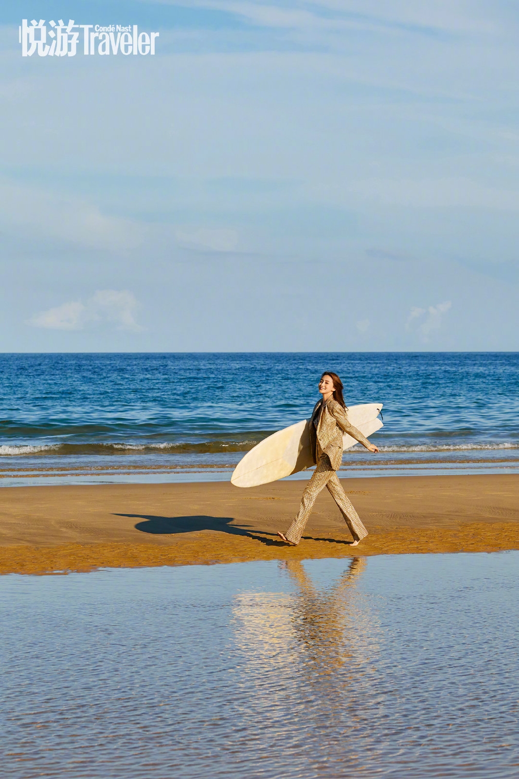 杨颖|31岁杨颖放大招，民族风造型拍大片，这次真被她美到了