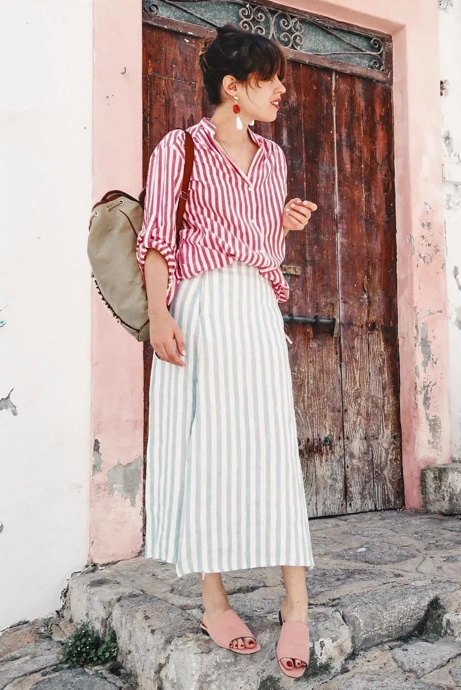 小白|“平底鞋+裙子”穿出女人最轻松,优雅的样子,巨时髦!