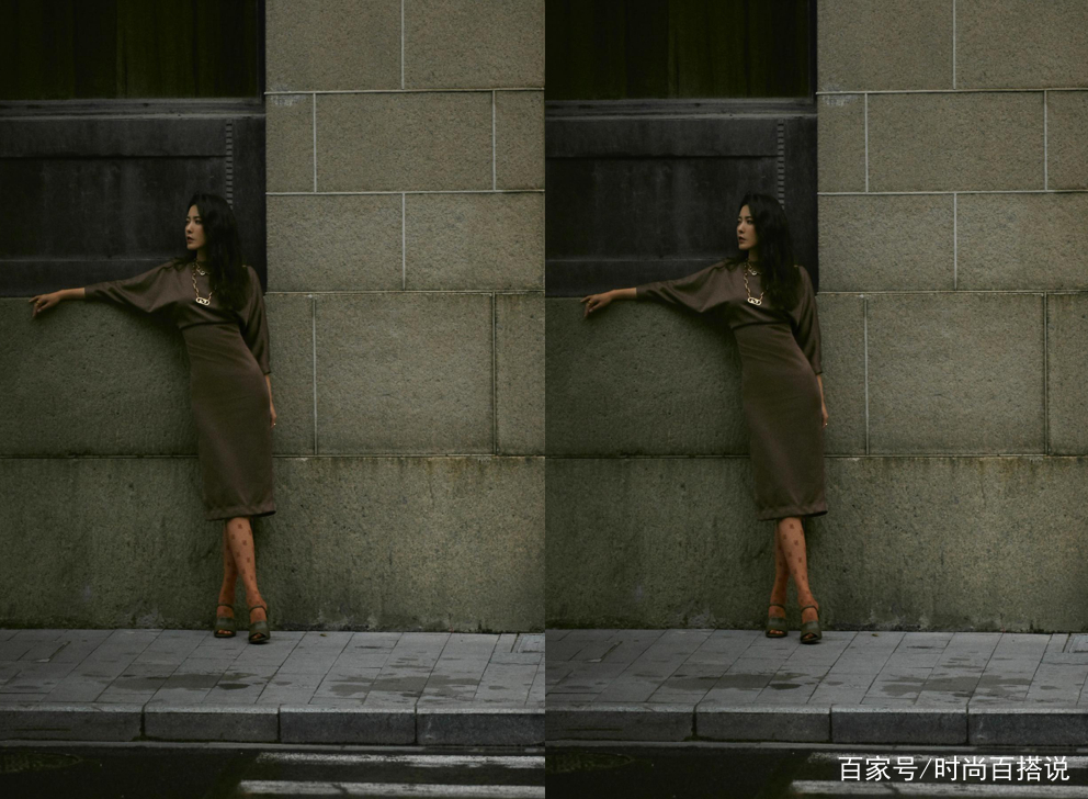 棕色|曾黎的身材真的“藏不住”,包臀裙配丝袜太撩人,真是人间尤物