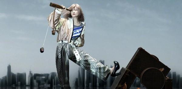 好身材|?又被刘亦菲惊艳了，挑战二次元粉发造型，又甜又酷令人心动