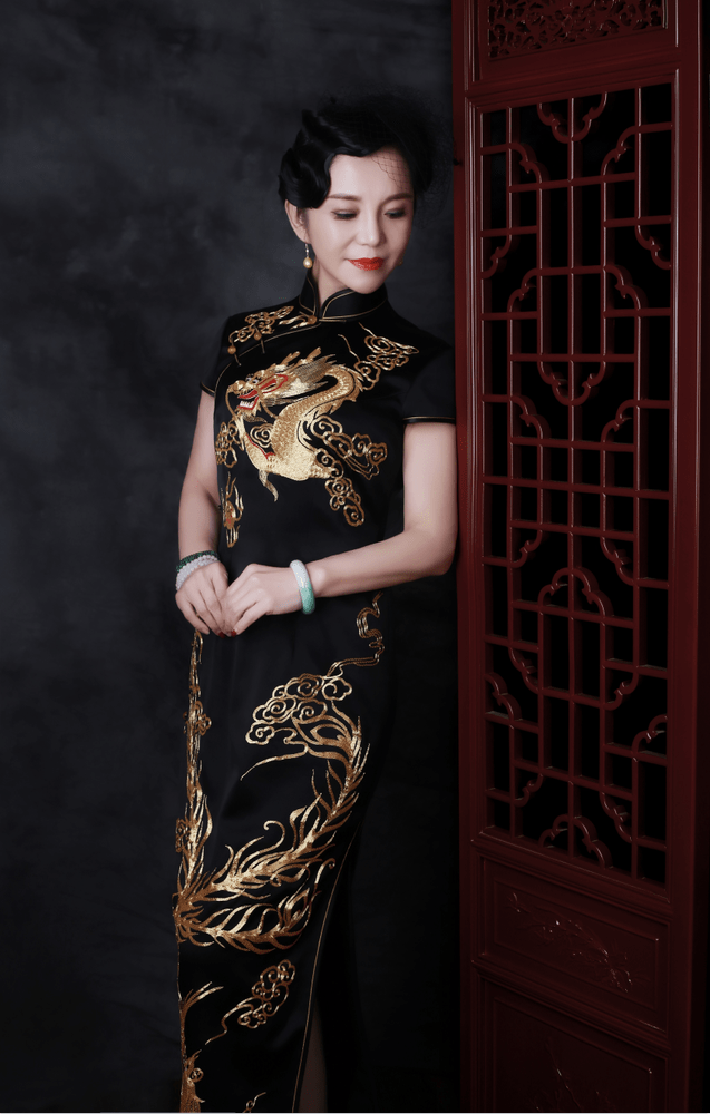 时间|金扣子： 旗袍女王金子姐岁月从不败美人