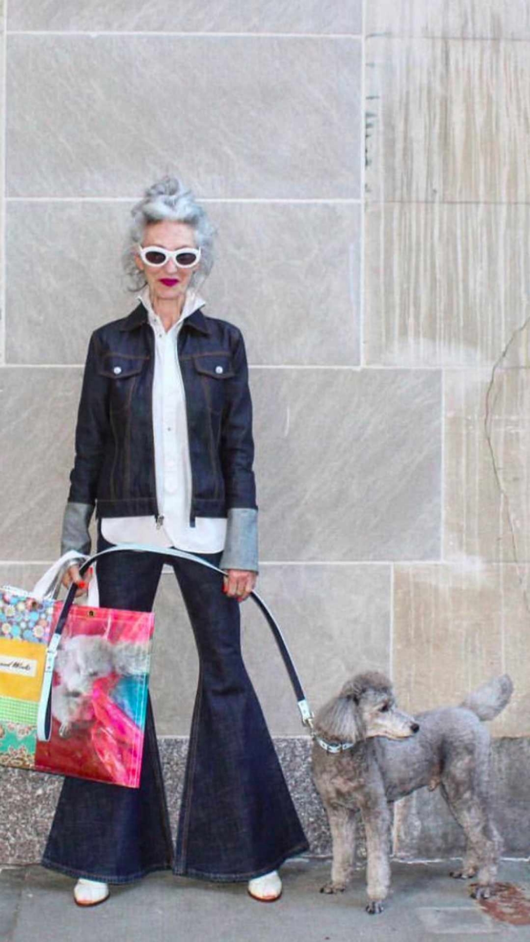 色调|谁说年纪大了就和时尚无关?这些老奶奶比年轻人还时髦