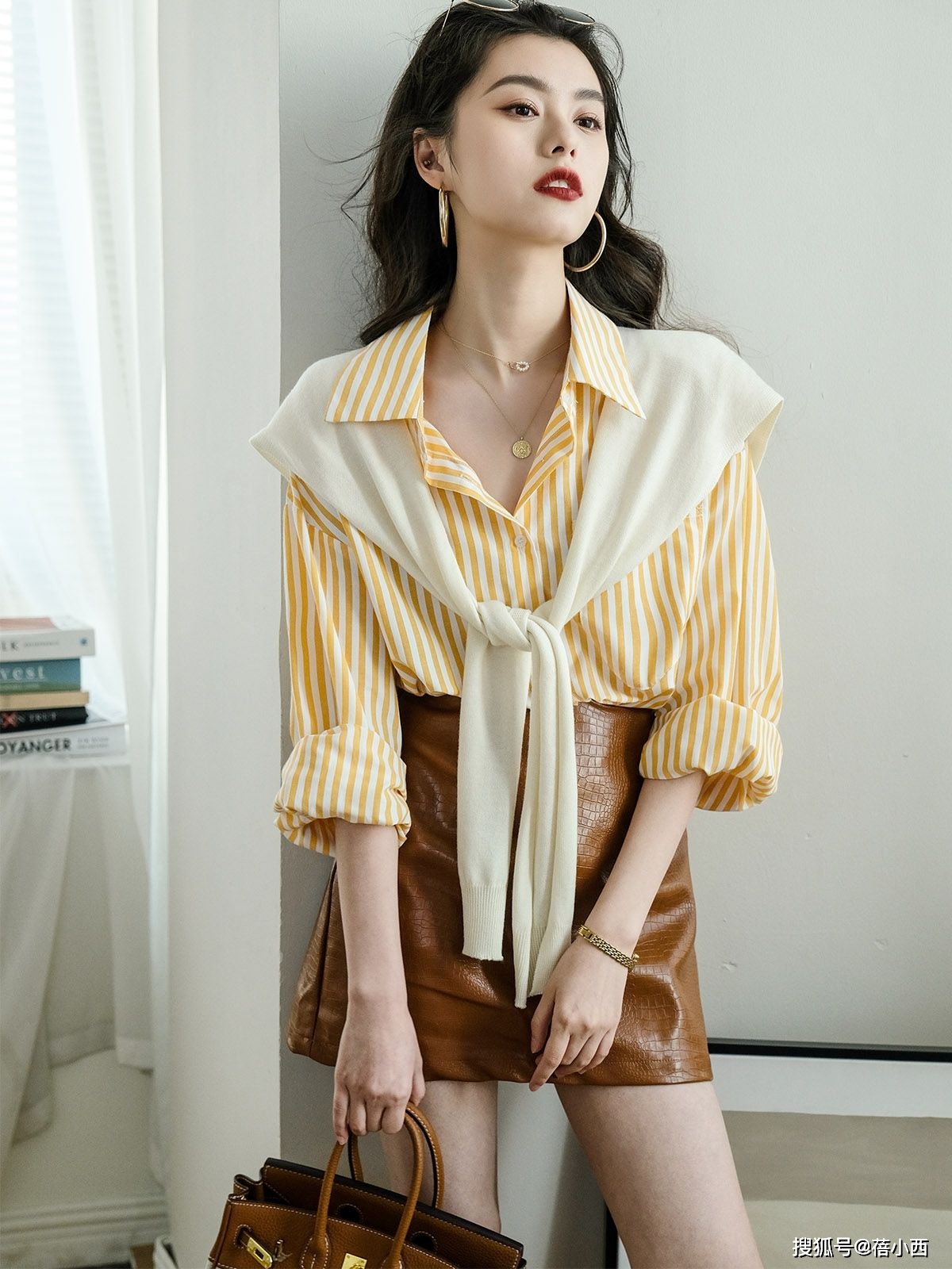 chic|早秋衣橱里必备“条纹衫”，chic！百搭！学做一个真正时髦的女人