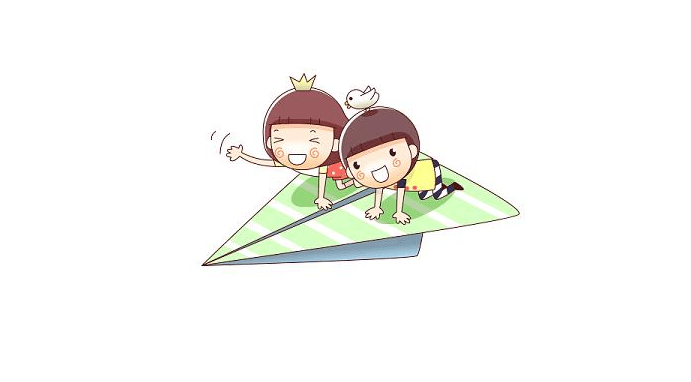 纸飞机,锻炼宝宝追视能力