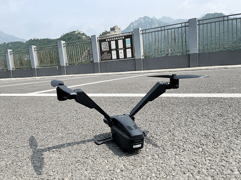 为科幻片迷打造的无人机全球首款v型双旋翼无人机falcon上手体验