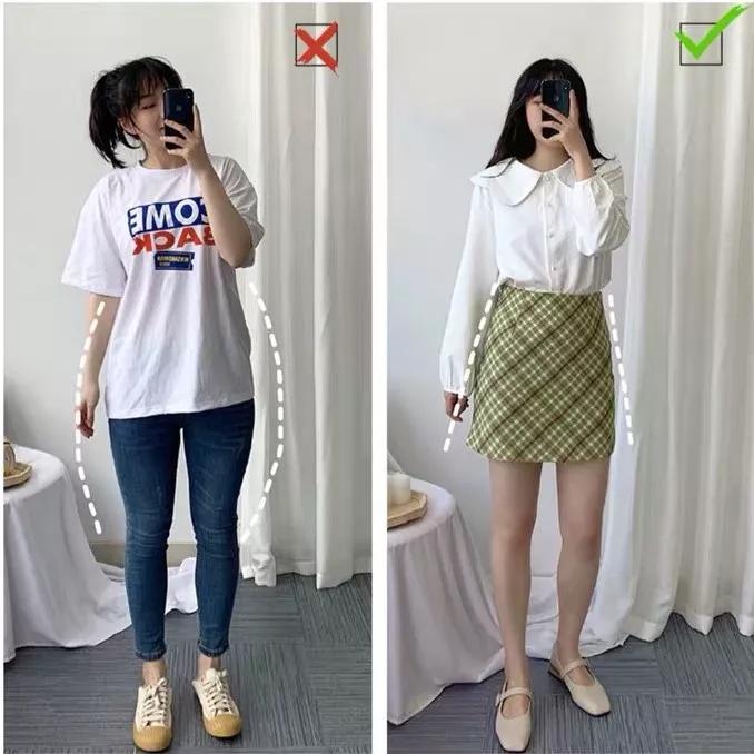 身材|梨形身材这么穿=又高又瘦！！