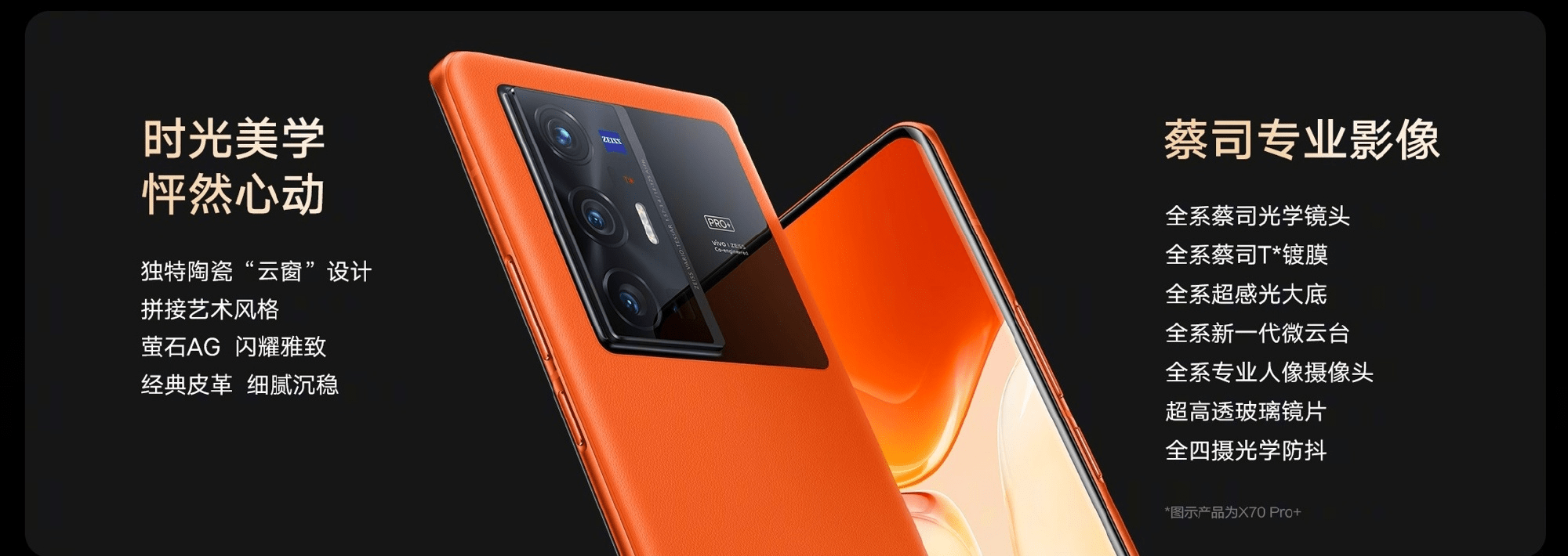 影像|一图看懂vivo X70系列！V1芯片实力超强，影像方面亮点多多