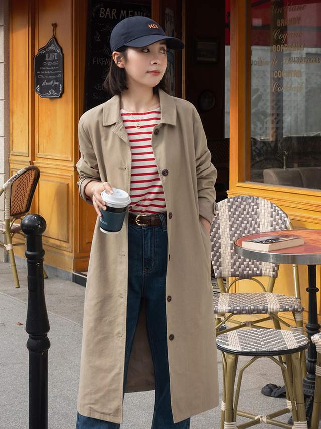 西裤|今年秋天“条纹衫”又火了,搭配上牛仔裤或直筒西裤,高级又洋气