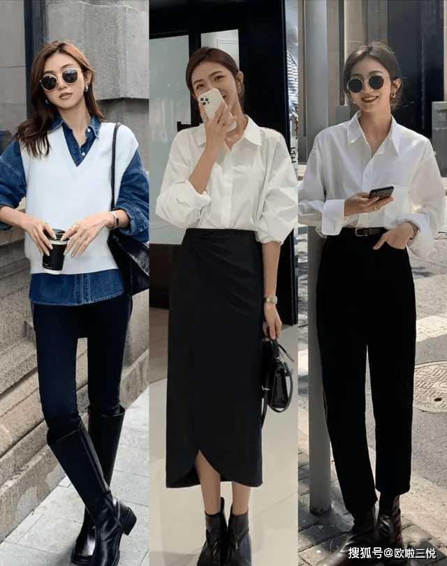 卫衣|她的穿搭：30、40岁女人这样穿“极简风”，显瘦显高还有气质