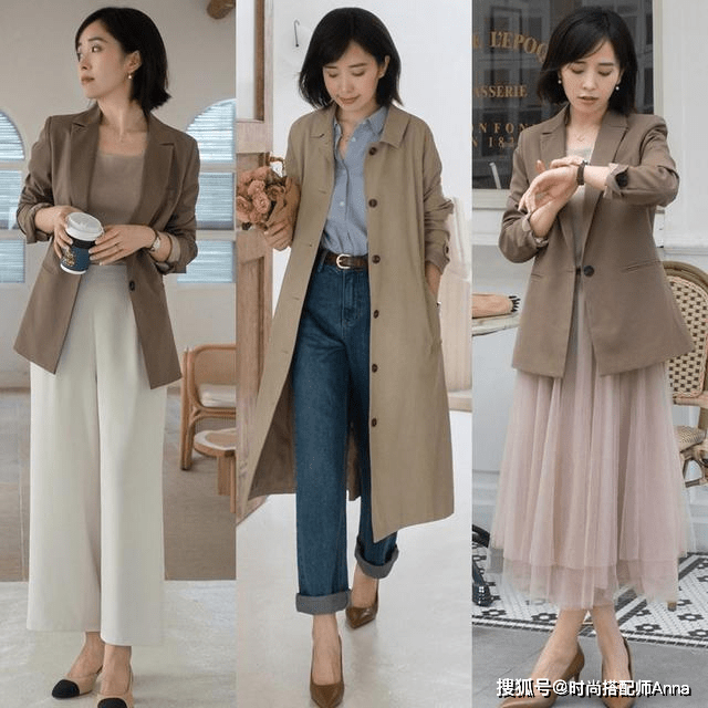 风衣|适合轻熟女的3个单品，上班的时候穿凸显气质，而且减龄又显瘦