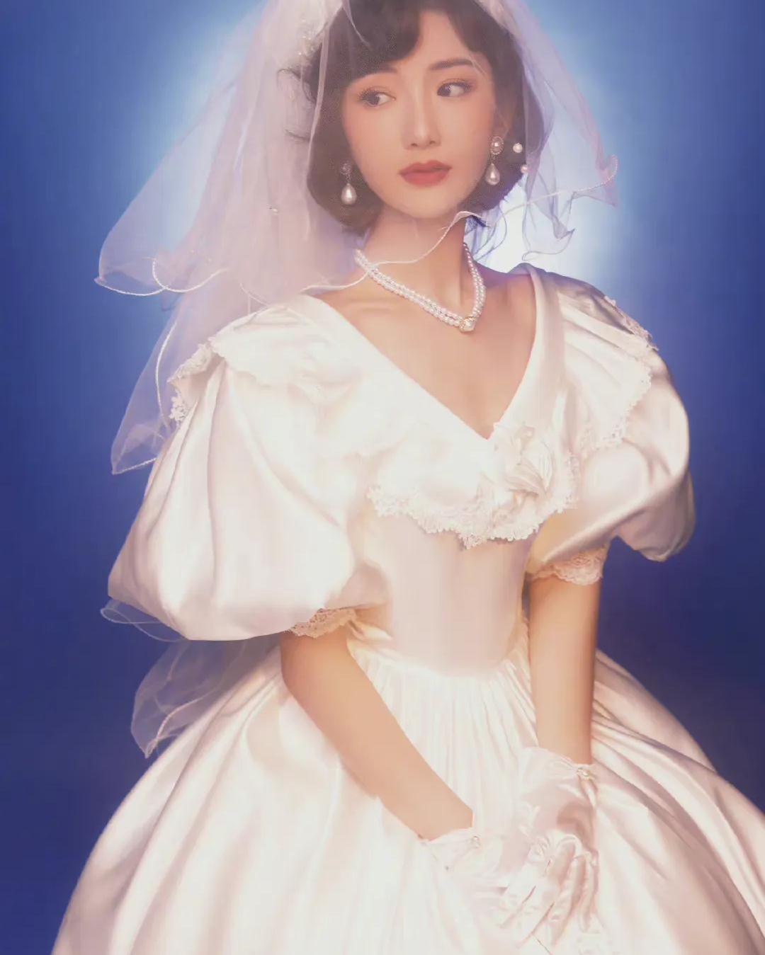 新娘|这18位女星的婚纱照太美了，都说女人最美是出嫁时，果然诚不欺我