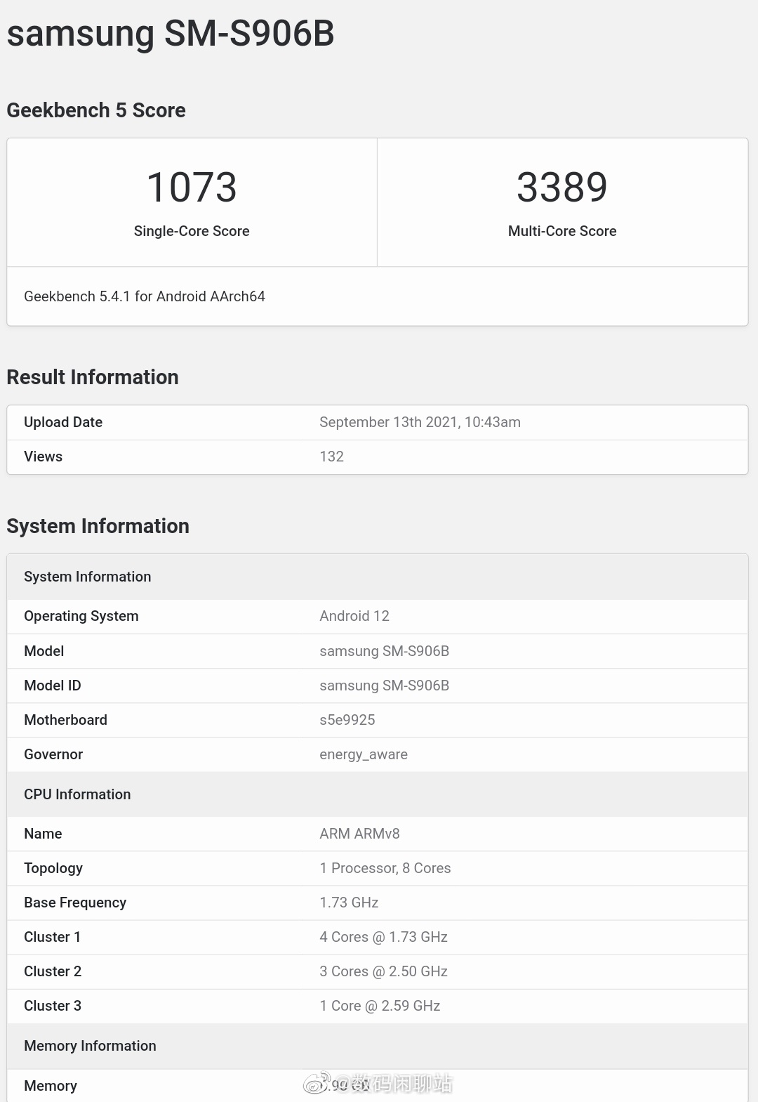 Galaxy|三星Exynos 2200芯片跑分首曝：X2超大核，AMD工艺制程