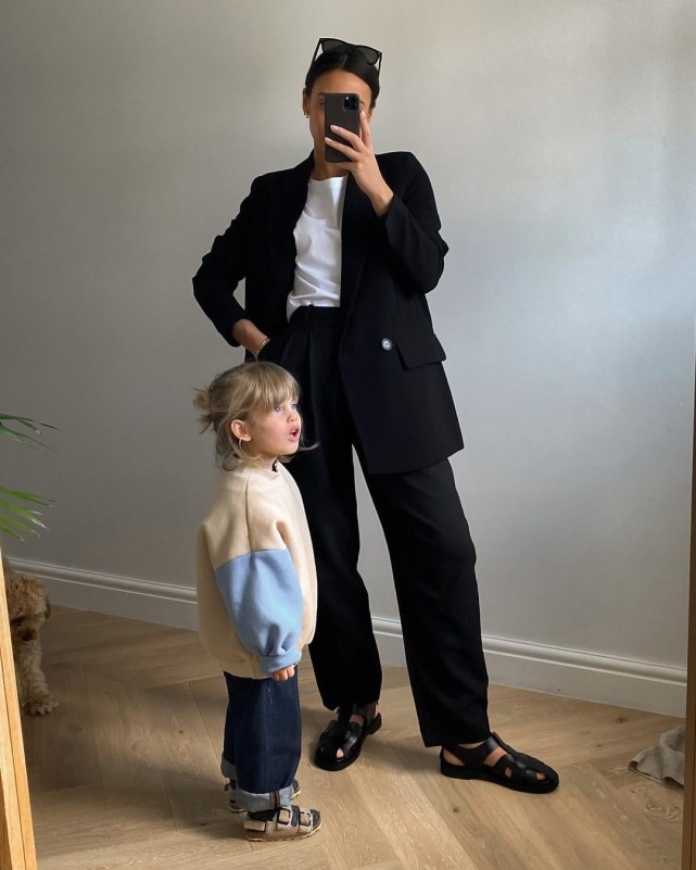 细节|中秋节怎么穿亲子装？三招实用的穿衣法则一定得get，自然又不刻意