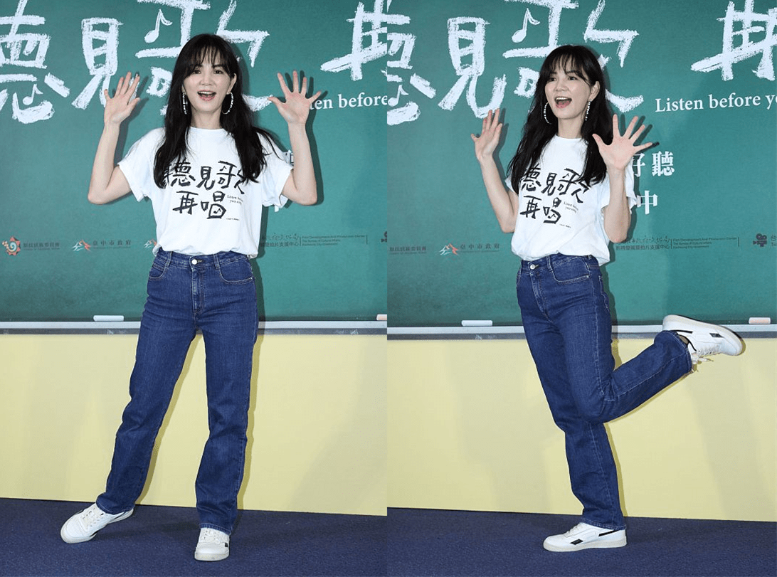 服装|中年的陈嘉桦真不那么“假小子”了,穿白裙配锁骨发,美得不像话