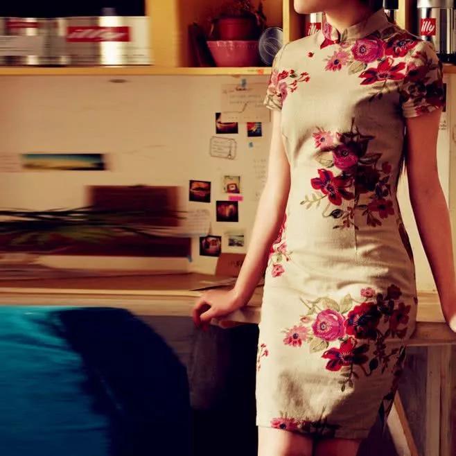 整体|旗袍不只是瘦人的专属,风韵之美,丰腴些的身材比瘦身材会更好看