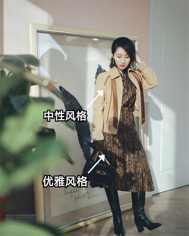 中性|会穿的女人：不仅懂配色，还得会技巧！瞧这位博主这样穿是有多美
