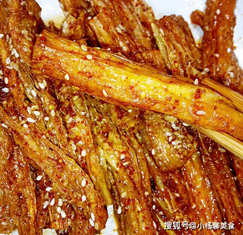 食品|好想吃辣条！还是自己用腐竹在家做吧，干净卫生放心吃