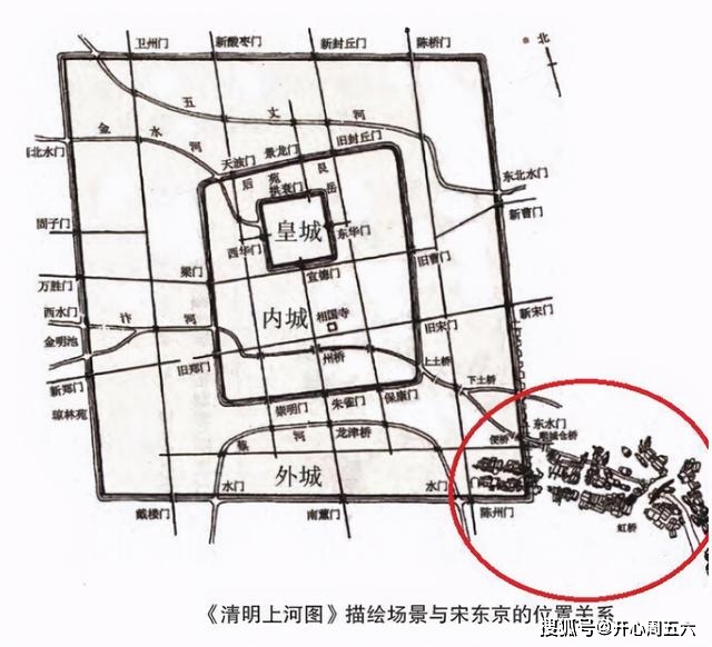 汴京城地图图片