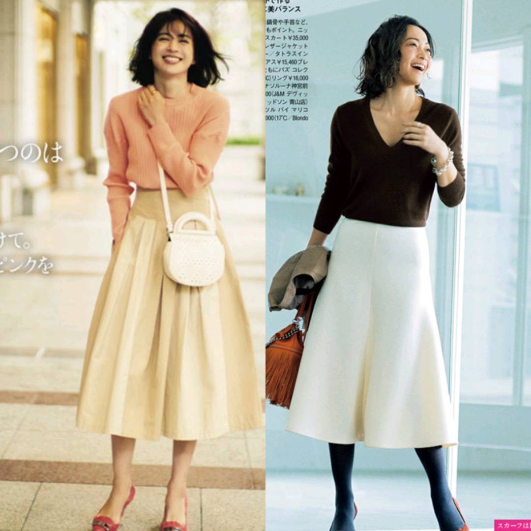 披肩|大龄女性秋天多穿“针织衫”实用又优雅