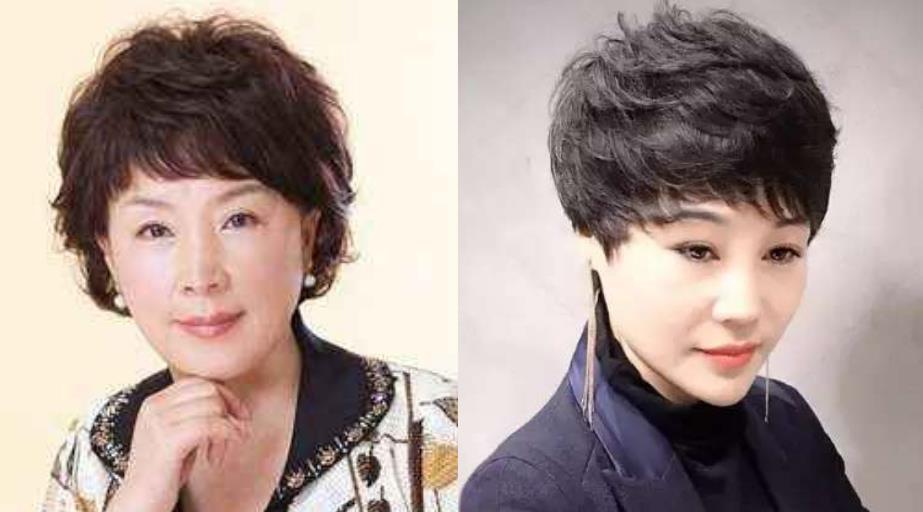 卷发|老年人怎么烫蓬松不老气？小卷洋气大卷时尚，优雅卷发蓬松又时髦