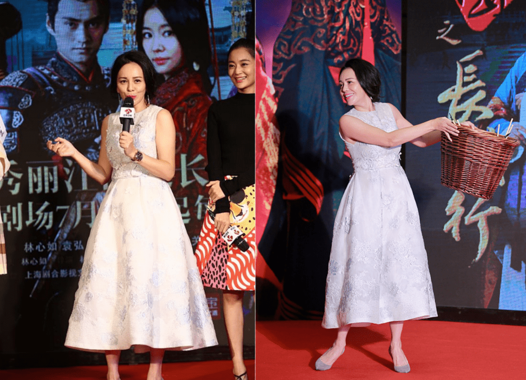 都能|人到中年能有王琳一半的气质就好了，穿黑裙配微卷发，老了也迷人