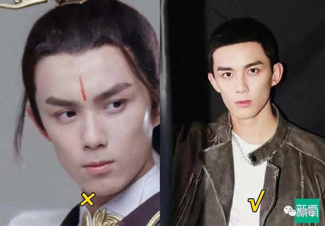 古偶男|贵圈男星眉毛大赏!三角形这位是我的年度笑点!