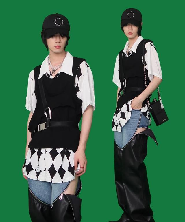 中性|今年火了一种穿搭叫做“无糖穿搭”，没有性别之分，谁都可以穿！