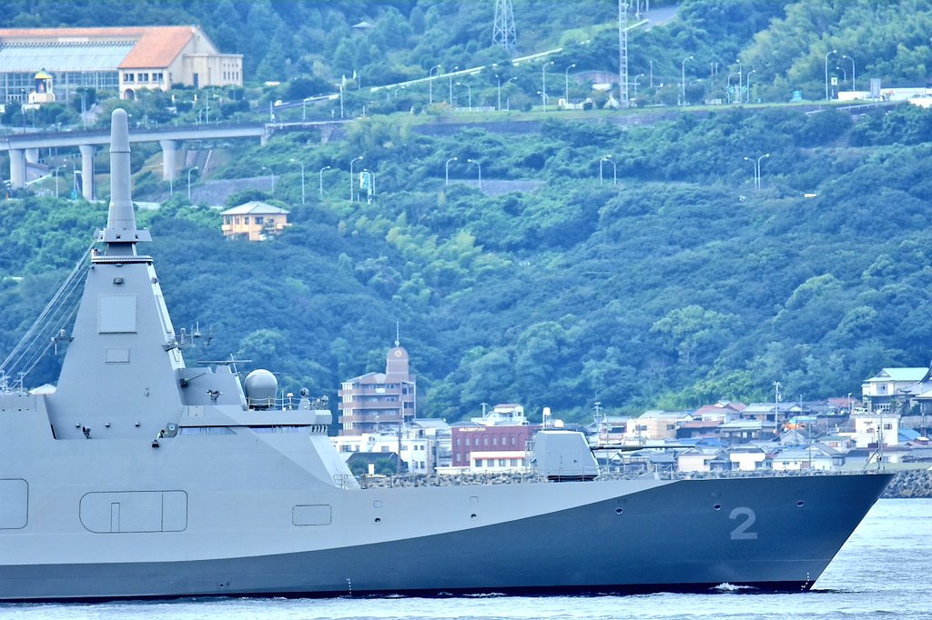 日本新一代隐形护卫舰开始试航,前4艘暂无垂发,一共要建造22艘