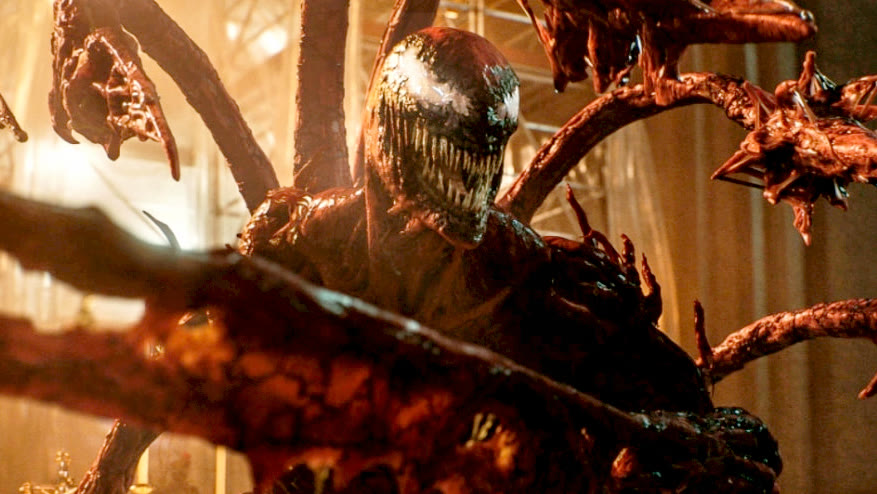 毒液2海报出炉埃迪化身完美共生体会与蜘蛛侠梦幻联动